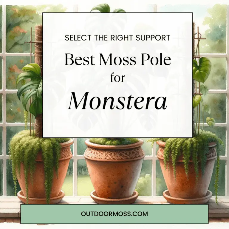 Supporting Your Monstera: The Best Moss Poles for Your Climbing Plants